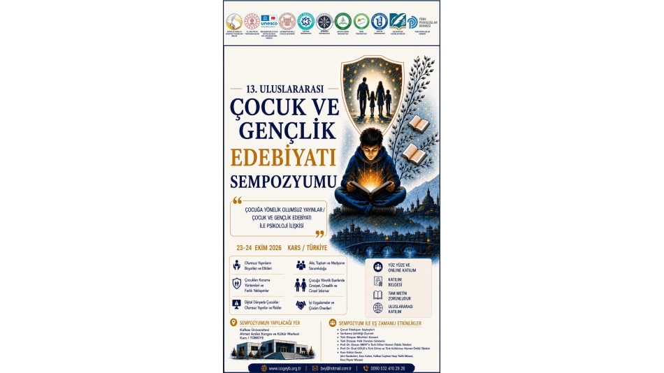 13th INTERNATIONAL CHILD AND YOUTH LITERATURE SYMPOSIUM